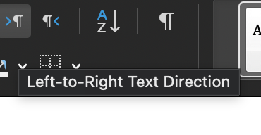 RTL Button Zoom